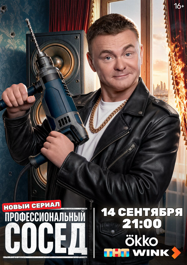 Профессиональный сосед - постер сериала